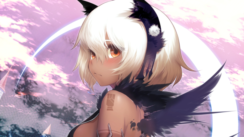 黑岩射手纤弱少女壁纸合集