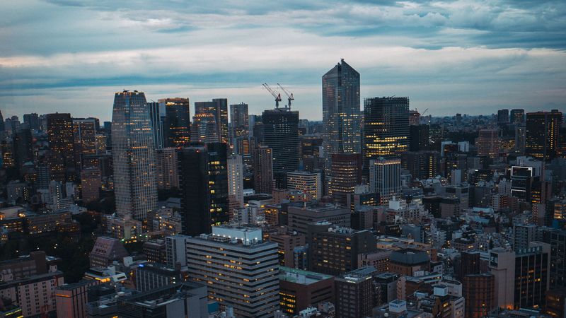 绝美都市天际线航拍壁纸 超清4K