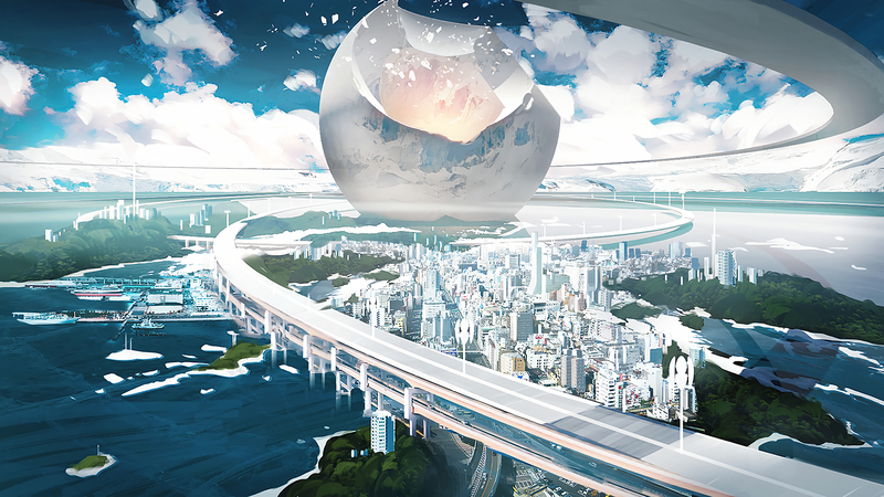 绝美城市公路数字艺术壁纸合集