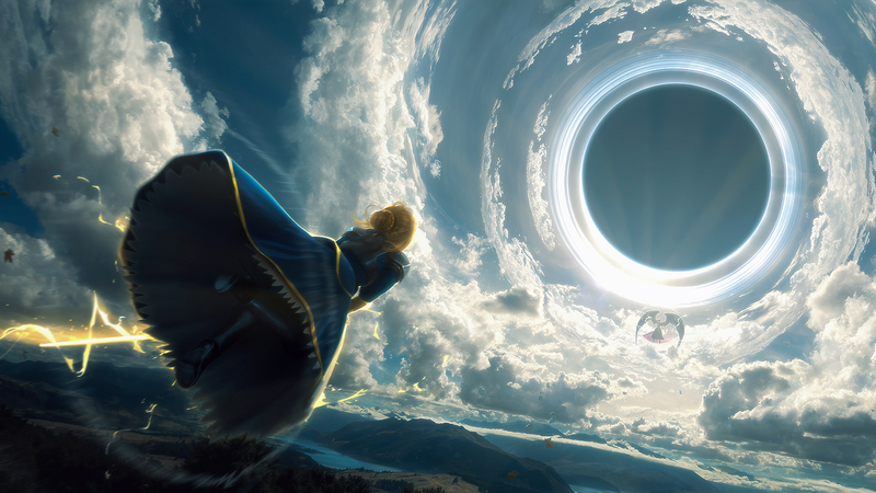 Fate系列同人数字艺术壁纸大赏