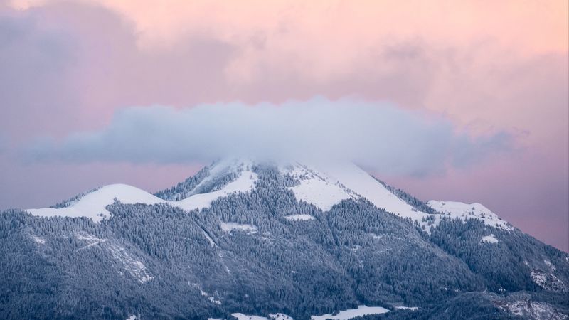法国阿尔卑斯绝美4K山景壁纸合集