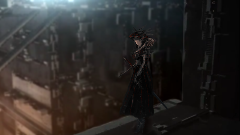 废土赛博都市！二次元少女的末世科幻壁纸合集