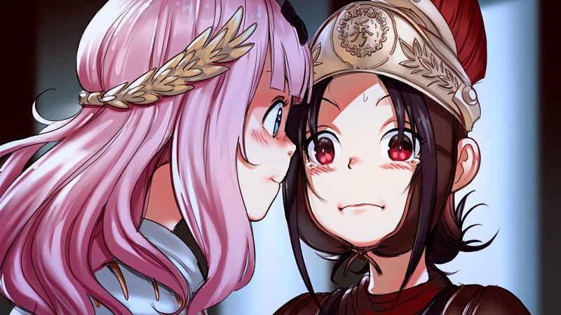 辉夜大小姐想让我告白！JK少女爆笑整活同人壁纸合集