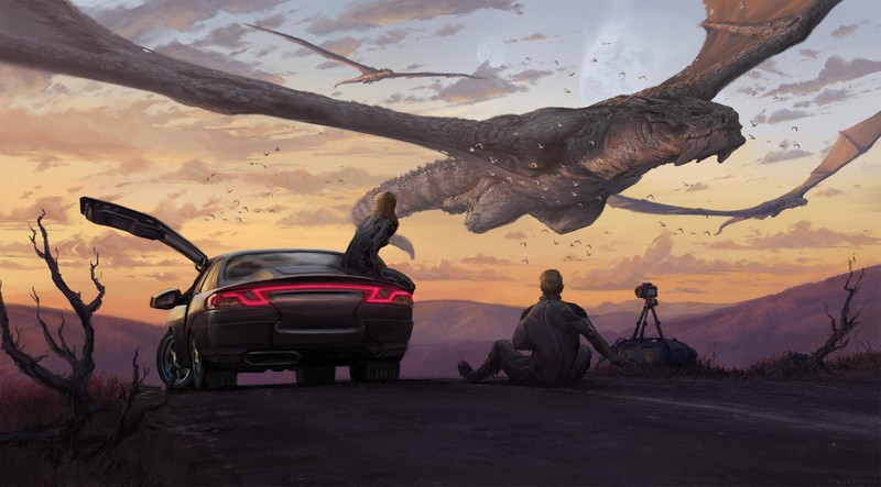 Klaus Pillon奇幻龙艺术壁纸合集
