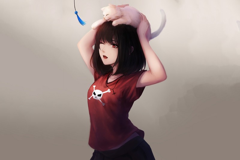 这套绝美的二次元少女壁纸，每一张都戳中少女心！