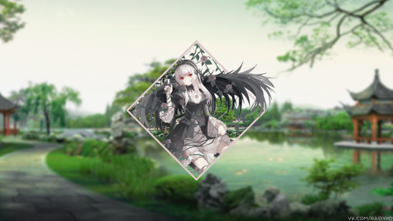 这组二次元壁纸超绝！蔷薇少女水银灯、王者荣耀与DOTA2英雄都有