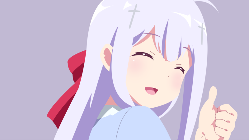 《珈百璃的堕落》拉菲尔壁纸合集 极简风高清二次元少女壁纸