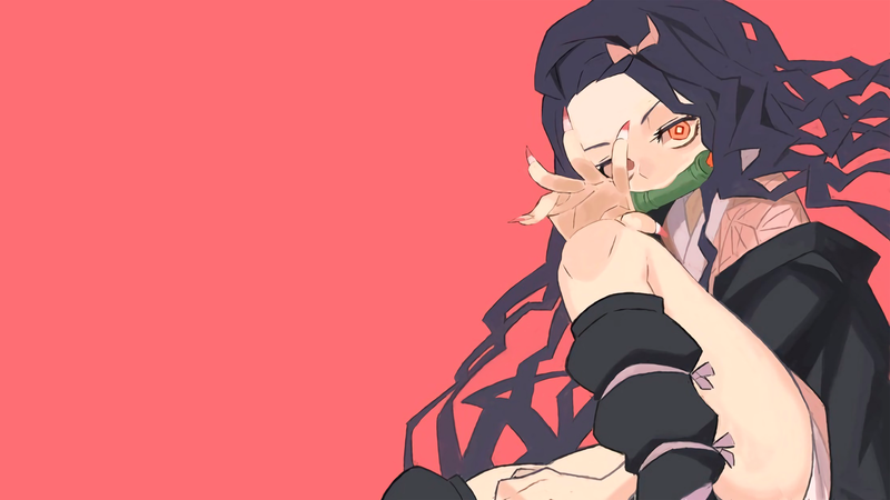 《鬼灭之刃祢豆子高清壁纸合集》