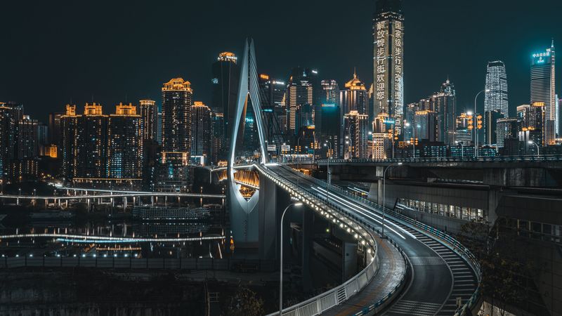 绝美城市路桥建筑壁纸合集