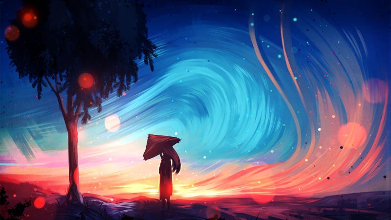 画师ryky笔下的奇幻风景壁纸合集 1080P高清