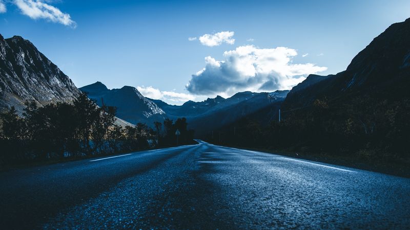 盘山公路云海壁纸合集