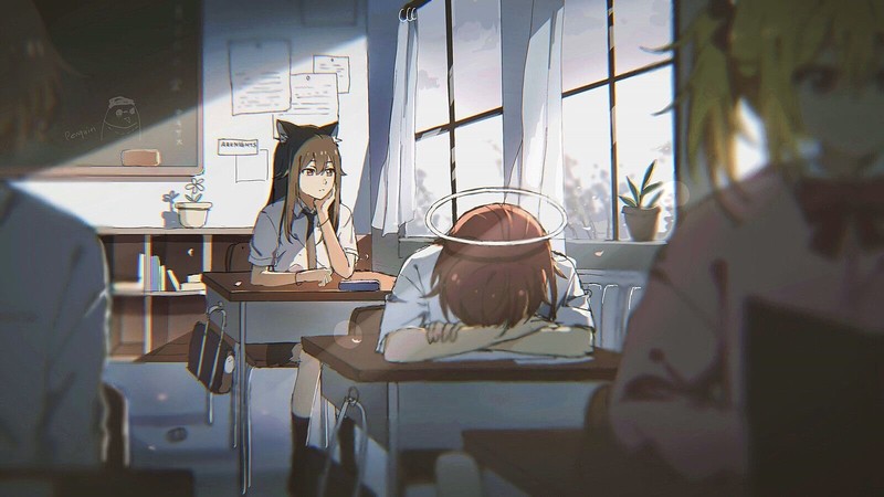 明日方舟女干员合集壁纸