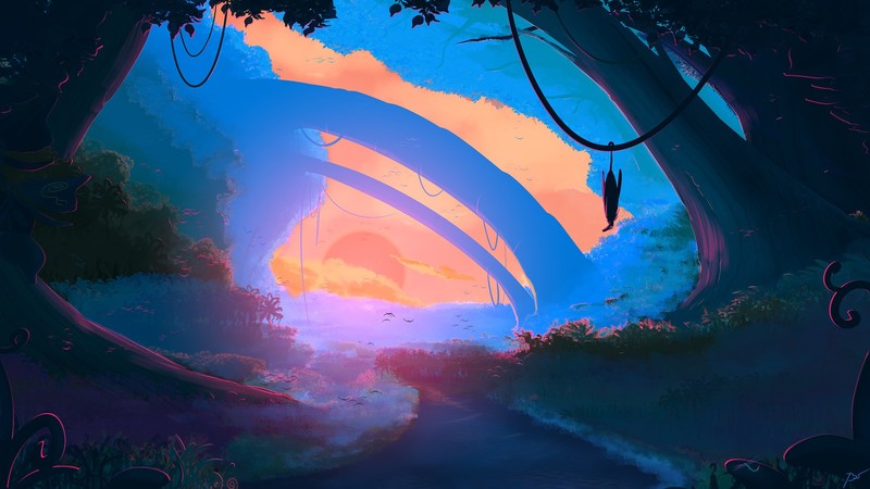 JoeyJazz的奇幻自然风景壁纸合集