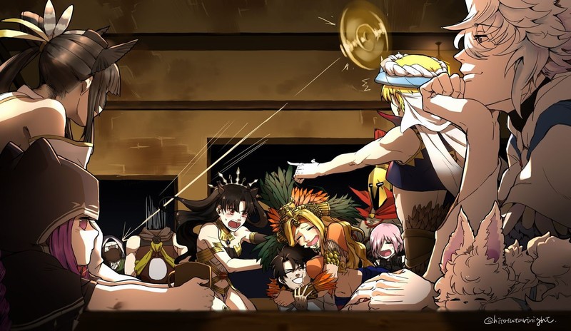 Fate/Grand Order同人插画壁纸合集