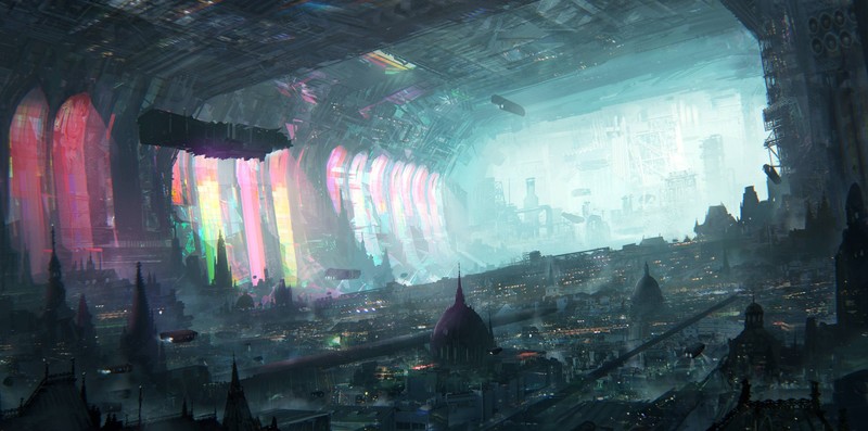 # 画师笔下的梦幻都市 一组超惊艳数字艺术壁纸