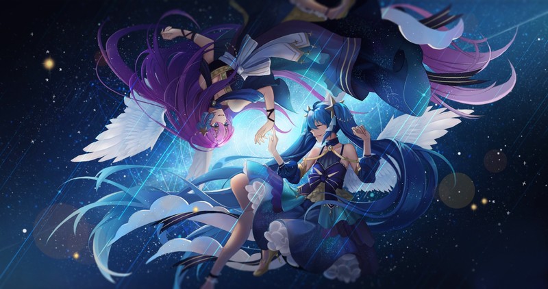 # 多组二次元少女壁纸合集，总有一款戳中你