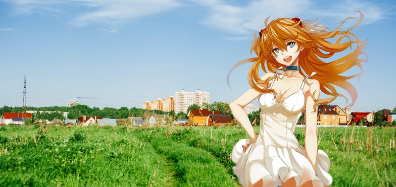 明日香的都市新世纪福音战士壁纸