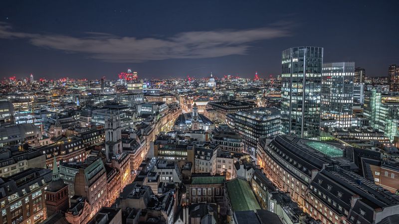 绝美赛博夜城壁纸合集