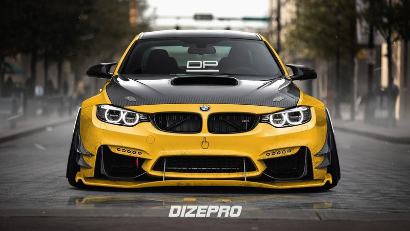 宝马改装街拍壁纸合集