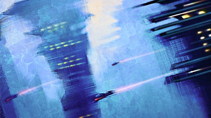 赛博都市数字艺术壁纸合集 氛围感拉满