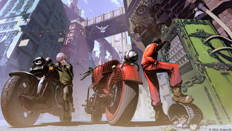 赛博都市机车壁纸合集 唤起《阿基拉》的复古未来感