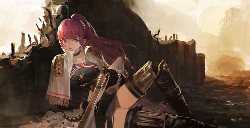 绝美二次元少女壁纸合集 蓝瞳氛围感拉满