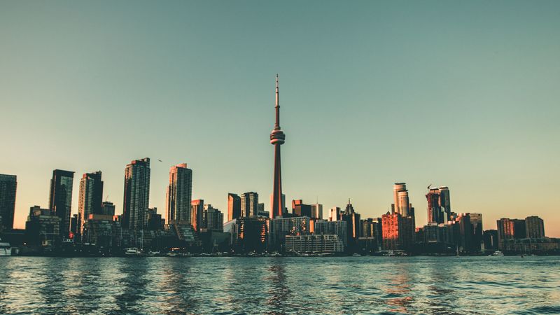 多伦多海岸摩天大楼壁纸