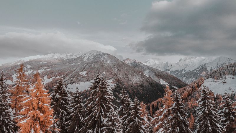 绝美4K雪景山水壁纸合集