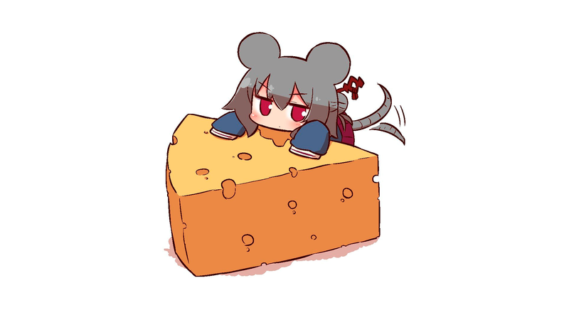 # 4张治愈系极简风动漫少女壁纸合集