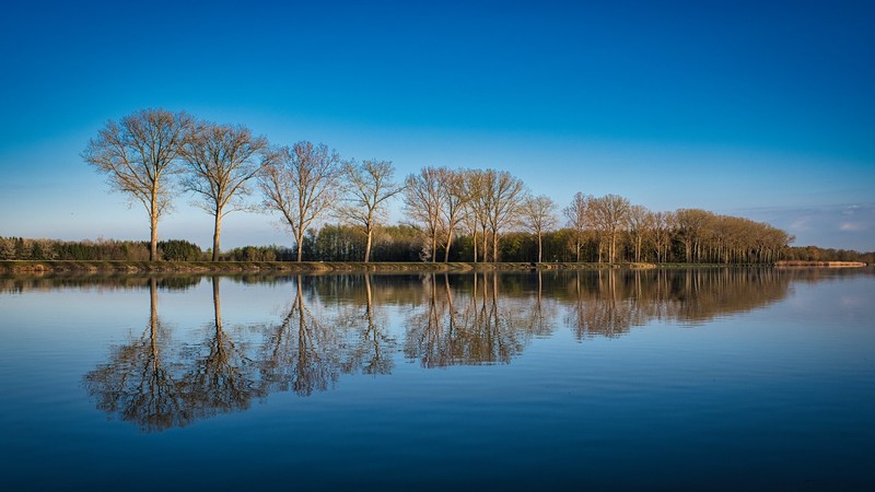 奥地利莱希河绝美自然壁纸