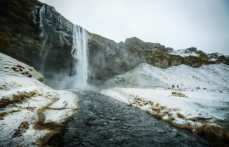 绝美自然瀑布风光高清壁纸