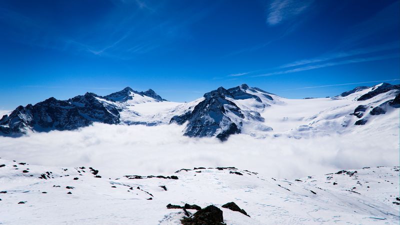 绝美雪山之巅4K壁纸合集
