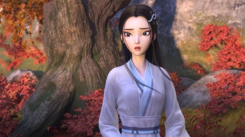 白蛇娘子 二次元少女版 新白娘子传奇高清壁纸