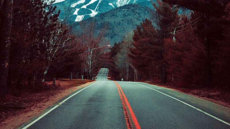 绝美公路山野壁纸 4K超清质感