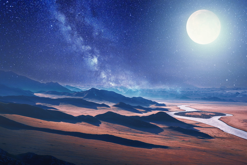 绝美自然奇幻夜景壁纸