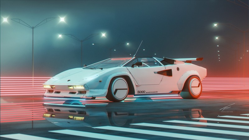 多款兰博基尼康塔什高清壁纸合集