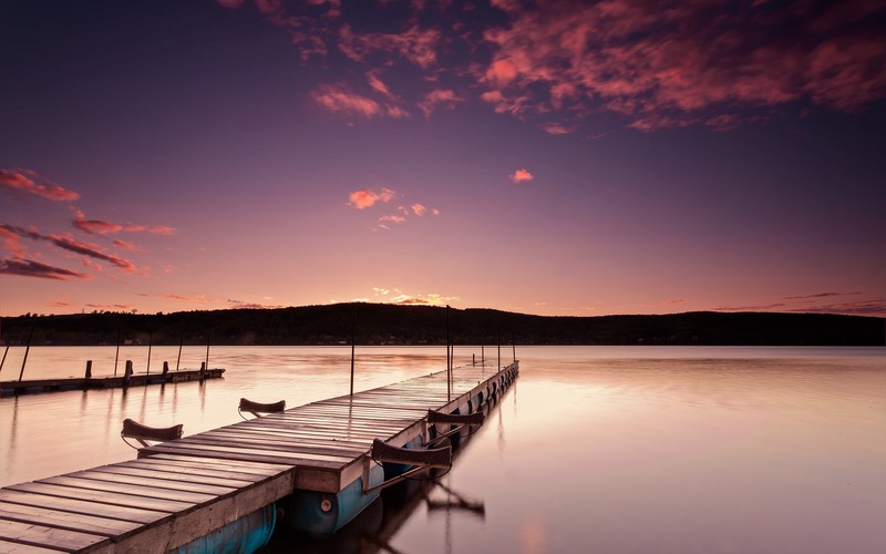 晨间粉调自然日出高清壁纸