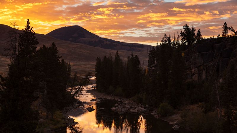 绝美山野日落壁纸合集 4K超清氛围感拉满