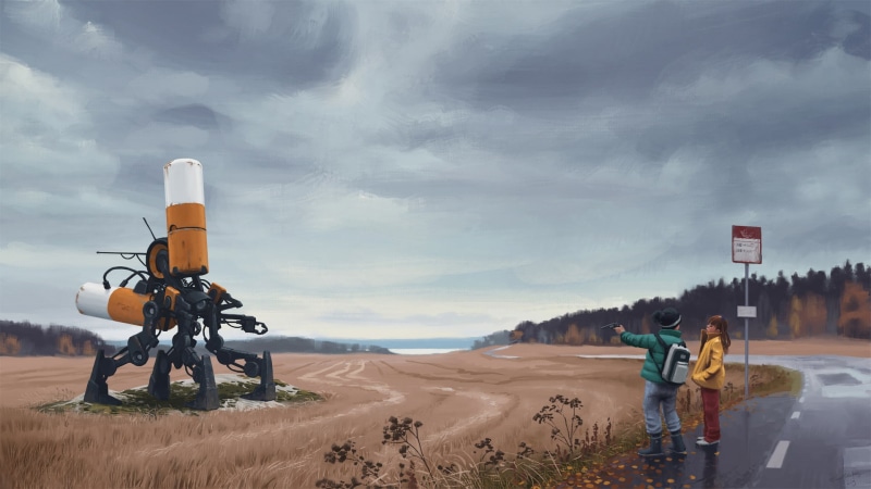 瑞典画师西蒙·斯塔伦海格 氛围感壁纸合集