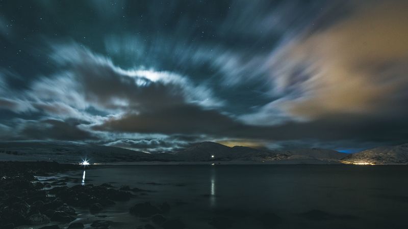 绝美山湖星夜壁纸 4K高清质感拉满