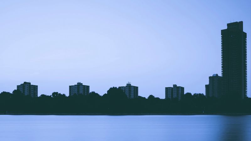 绝美城河暮色壁纸合集