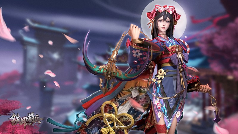 钢之血——动漫少女游戏壁纸