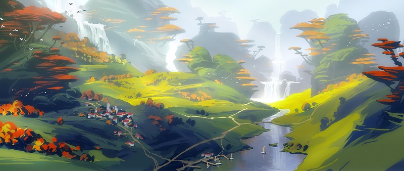 绝美数字风景画壁纸合集