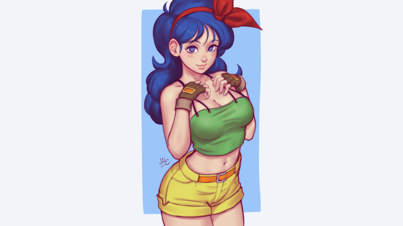 龙珠系列同人插画壁纸合集