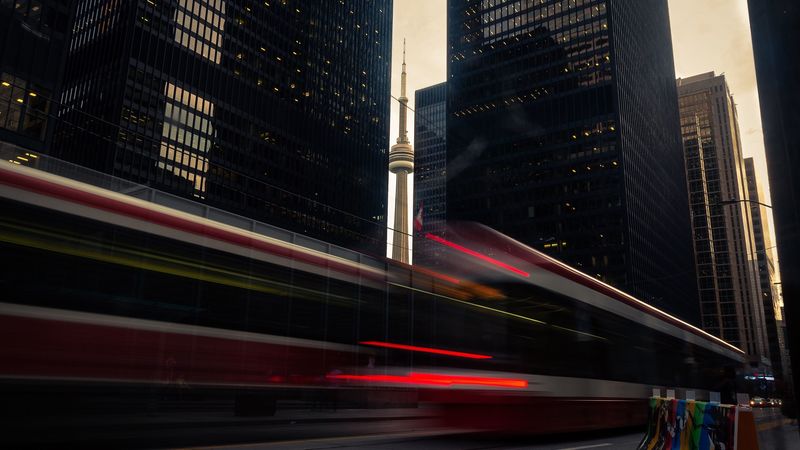 全球城市夜景长曝街景4K壁纸