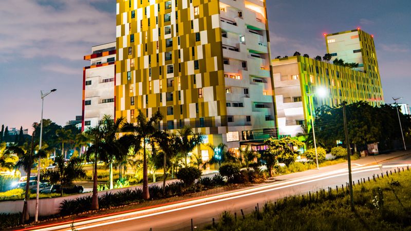 超带感的现代都市建筑街景壁纸合集