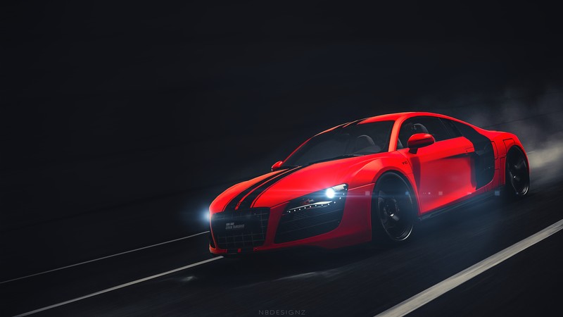 玩《GT赛车6》开奥迪R8有多爽？高清壁纸分享