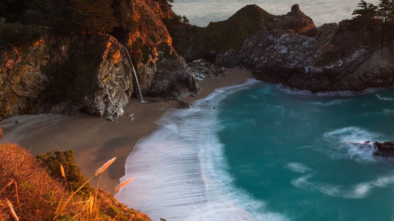 绝美海浪礁石壁纸合集