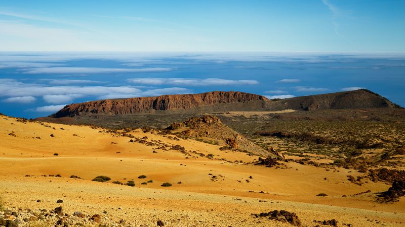 4K超清壁纸合集：荒漠山地石貌景观