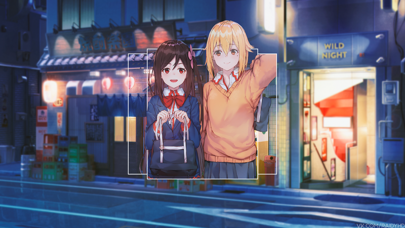 超萌画中画动漫少女壁纸合集